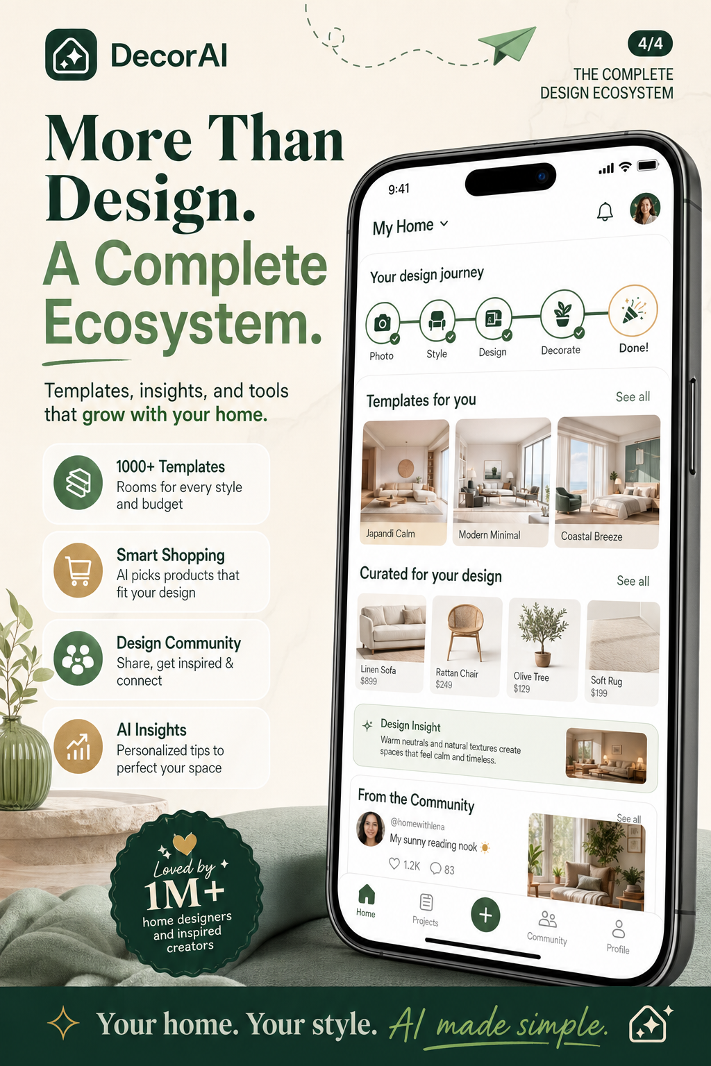 DecorAI - More Than Design. A Complete Ecosystem.